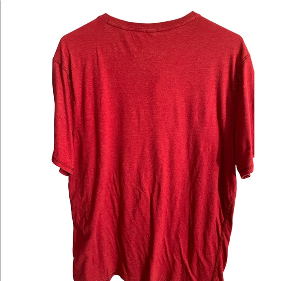 Buffalo mens soft red large t-shirt - Picture 3 of 3